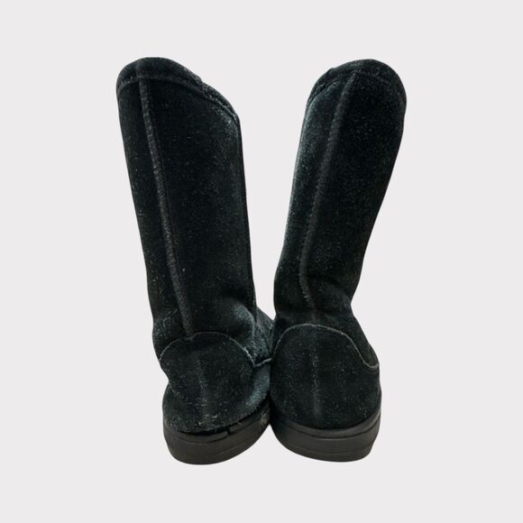 Vintage Arleen C Suede Rhinestone Boots UGG Style 7 Legally Blonde Era - Picture 3 of 5